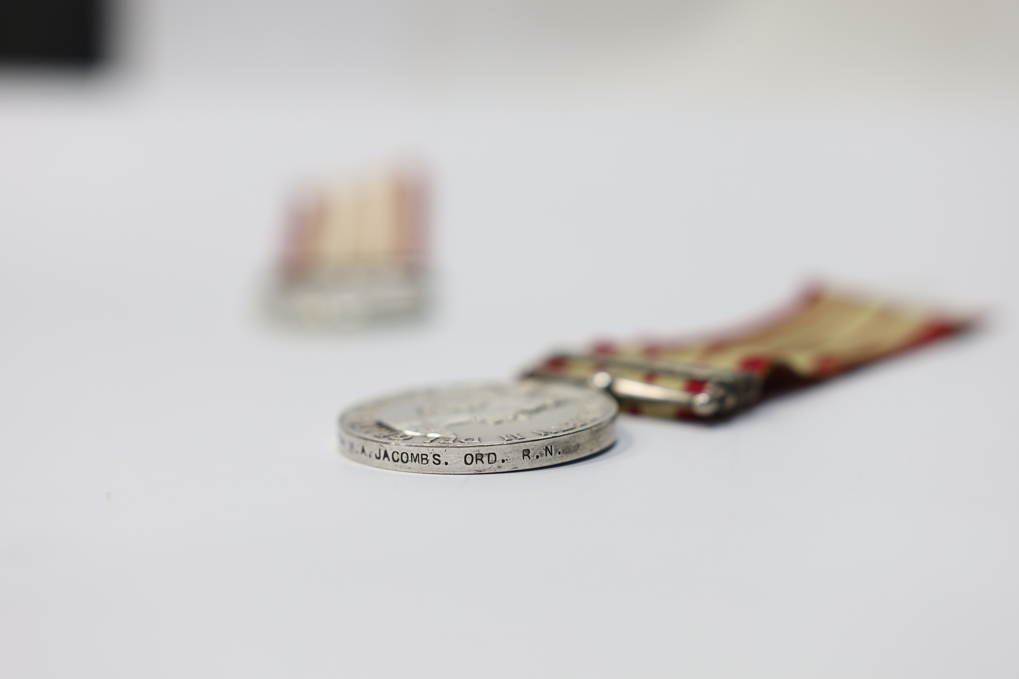 Three ERII Royal Navy General service medals awarded to